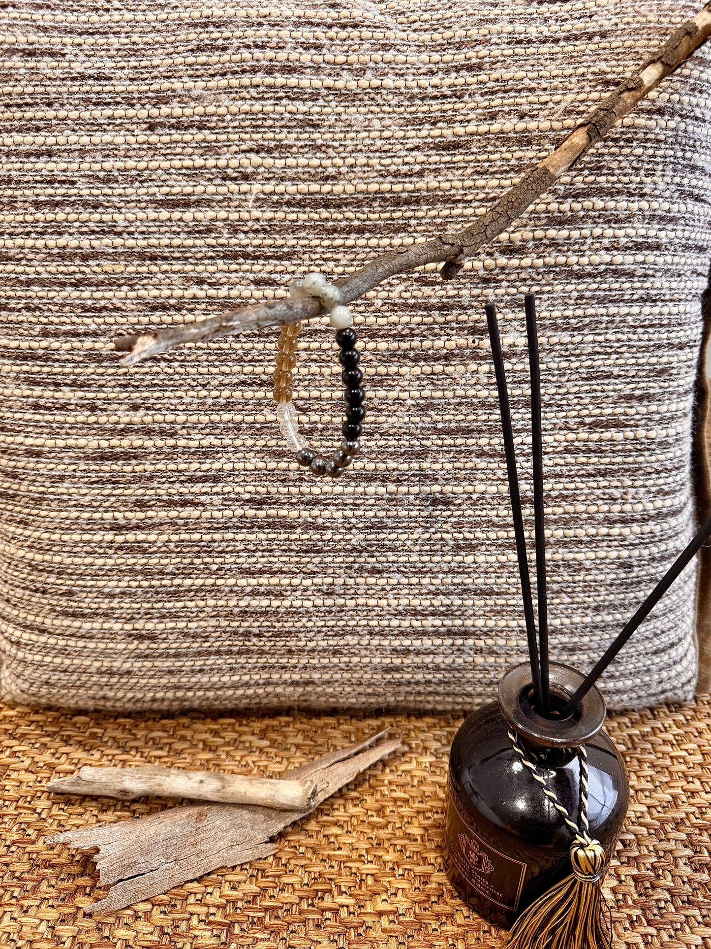 Quiet Anchor Crystal Bracelet