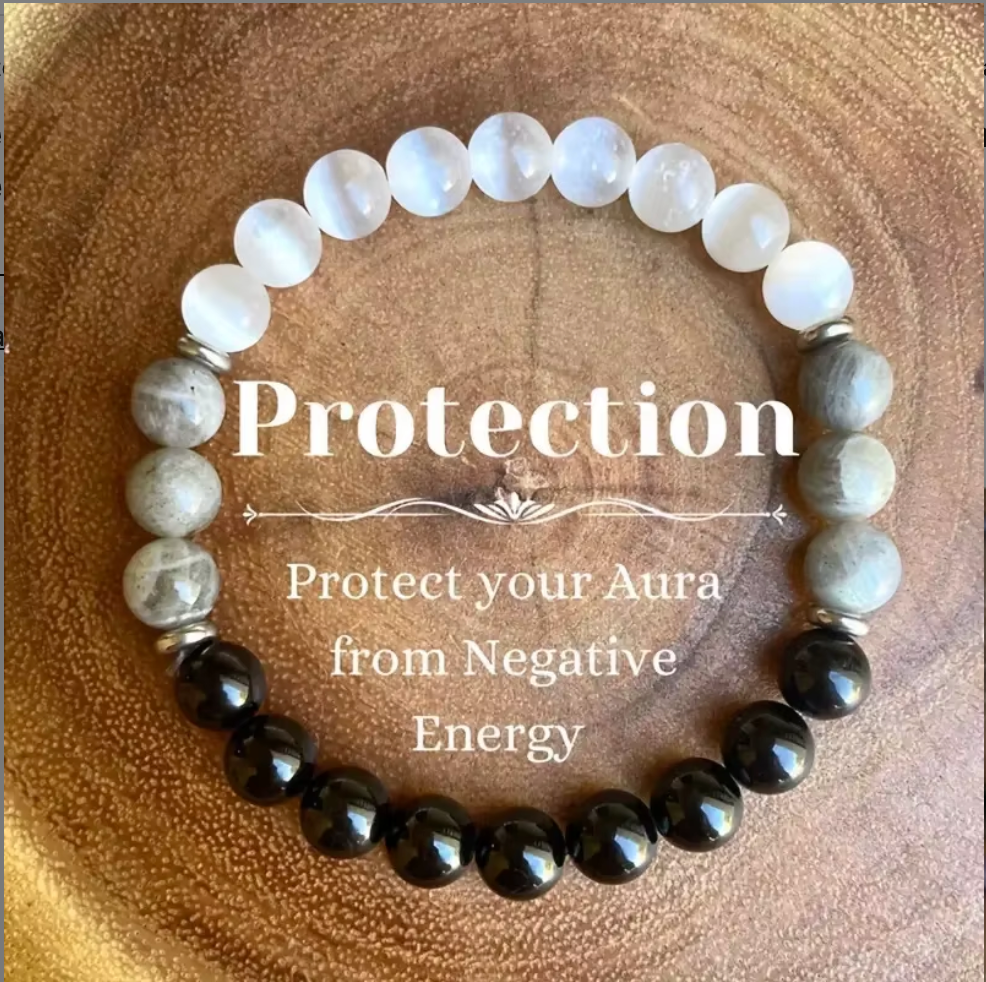 Aura Protection Crystal Bracelet