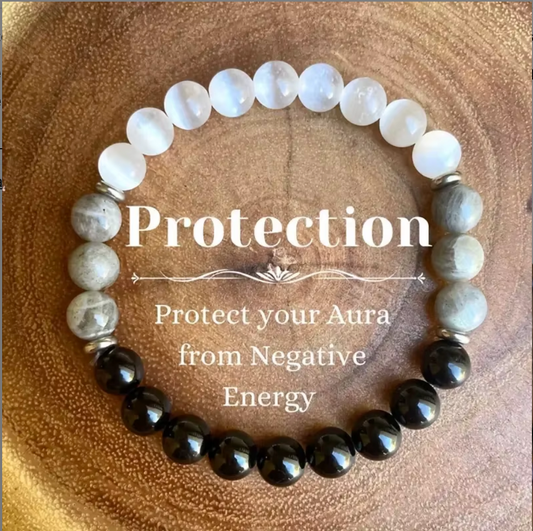 Aura Protection Crystal Bracelet